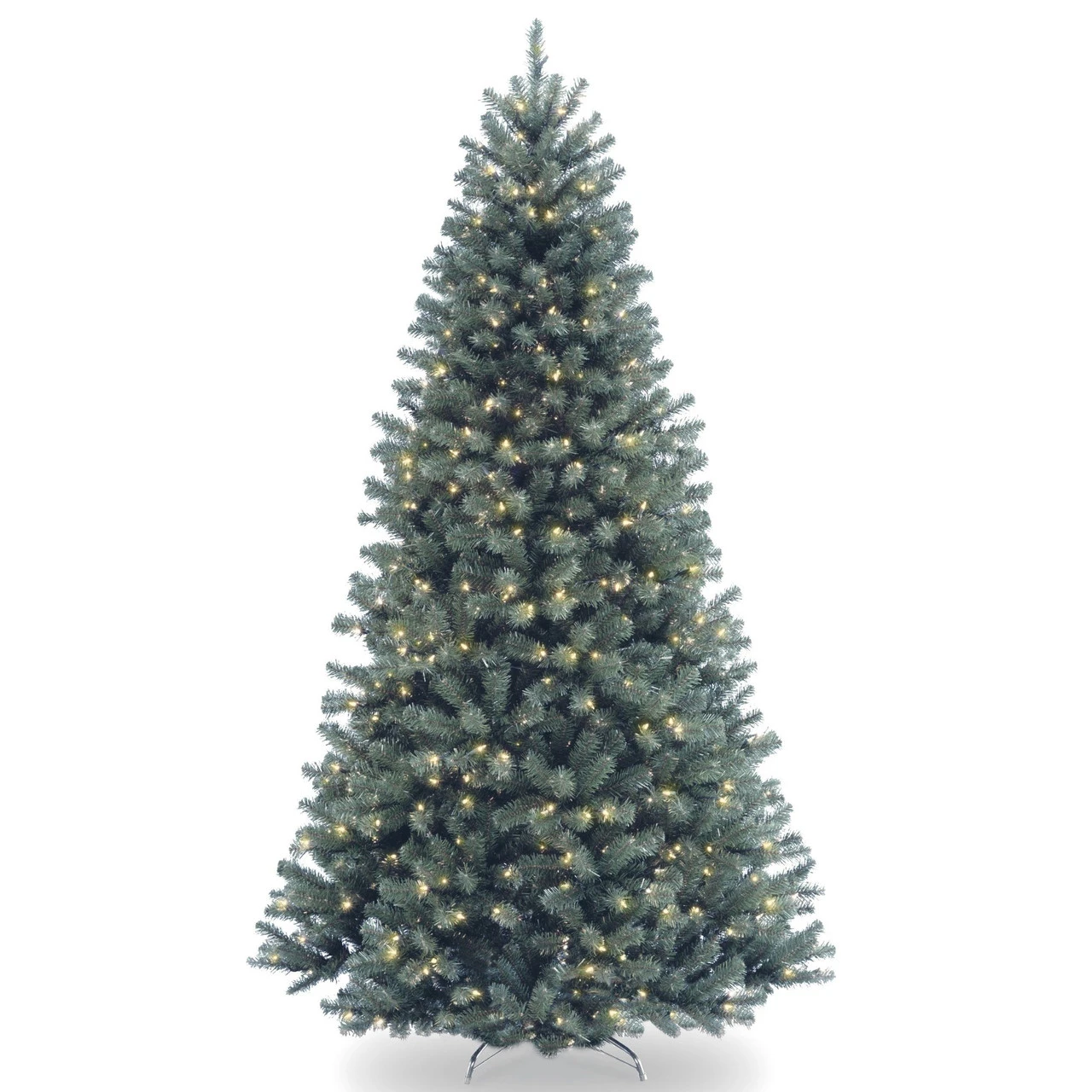 7’ Pre-Lit North Valley Spruce Artificial Christmas Tree - Clear Lights 3 7’ Pre-Lit North Valley Spruce Artificial Christmas Tree - Clear Lights