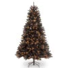 7’ Pre-Lit North Valley Black Spruce Artificial Christmas Tree - Clear Lights -Beauty Wreaths Shop dnat nrvk7 300 70 1 39695.1667571942