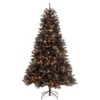 7.5’ Pre-Lit North Valley Black Spruce Artificial Christmas Tree - Clear Lights -Beauty Wreaths Shop dnat nrvk7 300 75 1 55402.1667656828