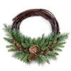 Pine Cone Grapevine Artificial Christmas Wreath - 16-Inch, Unlit -Beauty Wreaths Shop dnat pc 16gv 1 1 28184.1667641217