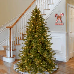 7.5’ Pre-LitAvalon Spruce Christmas Tree – Clear Lights -Beauty Wreaths Shop dnat peav7 309 75 3 94037.1667512031