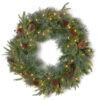 Pre-Lit Colonial Artificial Christmas Wreath - 30-Inch, Clear Lights -Beauty Wreaths Shop dnat peco4 306 30w 1 1 83641.1667684365