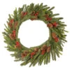 24" Pre-Lit Dorchester Fir Battery Operated Artificial Christmas Wreath - Warm White Lights 1 24" Pre-Lit Dorchester Fir Battery Operated Artificial Christmas Wreath - Warm White Lights -Beauty Wreaths Shop dnat pedr3 300 24wb1 1 31158.1667489208