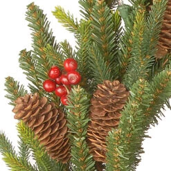 24" Pre-Lit Dorchester Fir Battery Operated Artificial Christmas Wreath - Warm White Lights 7 24" Pre-Lit Dorchester Fir Battery Operated Artificial Christmas Wreath - Warm White Lights -Beauty Wreaths Shop dnat pedr3 300 24wb1 3 42125.1667489209