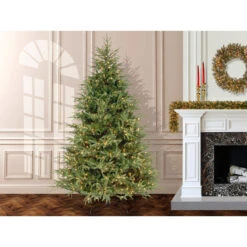 7.5’ Pre-Lit Frasier Grande Artificial Christmas Tree - Clear Lights -Beauty Wreaths Shop dnat pefg3 308 75 3 62068.1667656560