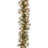 9' X 10" Pre-Lit Liberty Pine Artificial Christmas Garland - Clear Lights -Beauty Wreaths Shop dnat pelb7 300 9a 1 1 96651.1667574288