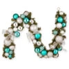 6' Aqua Blue Ornament Artificial Christmas Garland - Unlit -Beauty Wreaths Shop dnat rac 16004 45312.1667528820