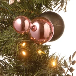 Pre-Lit Decorated Pine Artificial Christmas Wreath/BO - 24-Inch, Warm White LED Lights -Beauty Wreaths Shop dnat rac sk1662 1 3 44165.1667534937