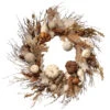 White And Brown Artificial Autumn Wreath - 28-Inch, Unlit -Beauty Wreaths Shop dnat rahv kw06aw28 1 86419.1667491320