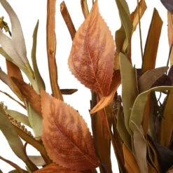 Orange And Brown Harvest Themed Artificial Autumn Wreath - 24-Inch, Unlit -Beauty Wreaths Shop dnat rahv w8081a 2 16689.1667494328