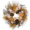 Pinenut Artificial Thanksgiving Wreath - 22-Inch, Unlit -Beauty Wreaths Shop dnat rahv y18809w 1 61106.1667577088