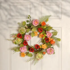 22" Spring Flower Wreath 10 22" Spring Flower Wreath -Beauty Wreaths Shop dnat ras 150326 1 4 63894.1667580340