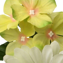 Purple And Yellow Flower Decorated Artificial Wreath - 18-Inch, Unlit -Beauty Wreaths Shop dnat ras 44199 1 3 97620.1667532741