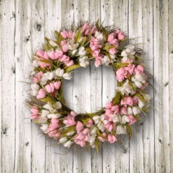 21" Tulip Wreath -Beauty Wreaths Shop dnat ras 883bmix 1 4 48275.1667640104