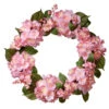 24" Pink Hydrangea Wreath -Beauty Wreaths Shop dnat ras sn191416 p1 1 45954.1667494883