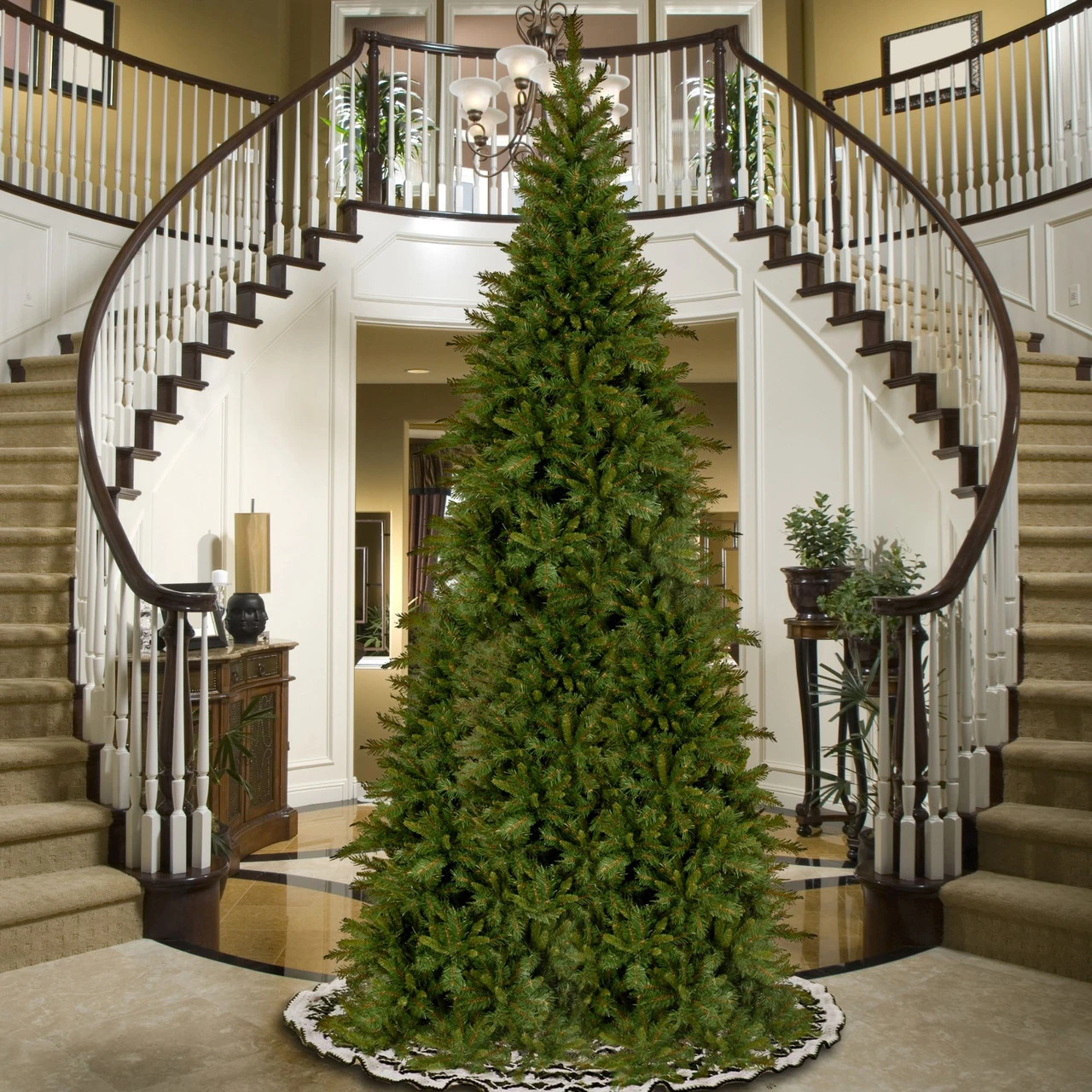 16’ Tiffany Fir Artificial Christmas Tree - Unlit 4 16’ Tiffany Fir Artificial Christmas Tree - Unlit - Image 2