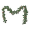 9' X 10" Pre-Lit Cashmere Pine Artificial Christmas Garland - Warm White LED Lights -Beauty Wreaths Shop dnhhf 307394 1 59804.1667487239