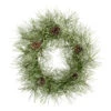 Frosted Pine Cone Artificial Christmas Wreath, 24-Inch, Unlit -Beauty Wreaths Shop dnnl204493 1 07686.1681814420