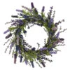 Purple Decorative Lavender Spring Wreath, 20-Inch -Beauty Wreaths Shop dnnl204785 1 58407.1688110077