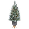 3.5’ Pre-Lit Potted Columbia Pine Artificial Christmas Tree, Clear Lights -Beauty Wreaths Shop dnnl20t2275 1 86877.1681023936