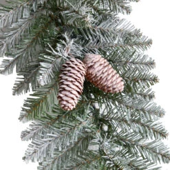 Pre-Lit Diamond Flocked Artificial Christmas Wreath, 36-Inch, Warm White LED Lights 16 Pre-Lit Diamond Flocked Artificial Christmas Wreath, 36-Inch, Warm White LED Lights -Beauty Wreaths Shop dnnl20w1293 7 11586.1681393888