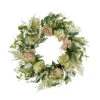 24" Green And White Puleo International Artificial Hydrangea And Dogwood Floral Spring Wreath -Beauty Wreaths Shop dpul 1381 w24 72920.1667578893