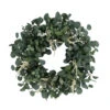 24" Vibrant Puleo International Artificial Eucalyptus Floral Spring Wreath -Beauty Wreaths Shop dpul 1384 w24 18267.1675502991