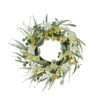 24" Vibrant Puleo International Artificial Dogwood Floral Spring Wreath -Beauty Wreaths Shop dpul 1395 w24 13202.1667578895