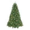7.5' Pre-Lit Traditional Pine Artificial Christmas Tree, Clear Lights -Beauty Wreaths Shop dpul ctp 75c750 1 70696.1688183109