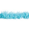 25' X 4" Sky Blue Tinsel Christmas Garland - Unlit