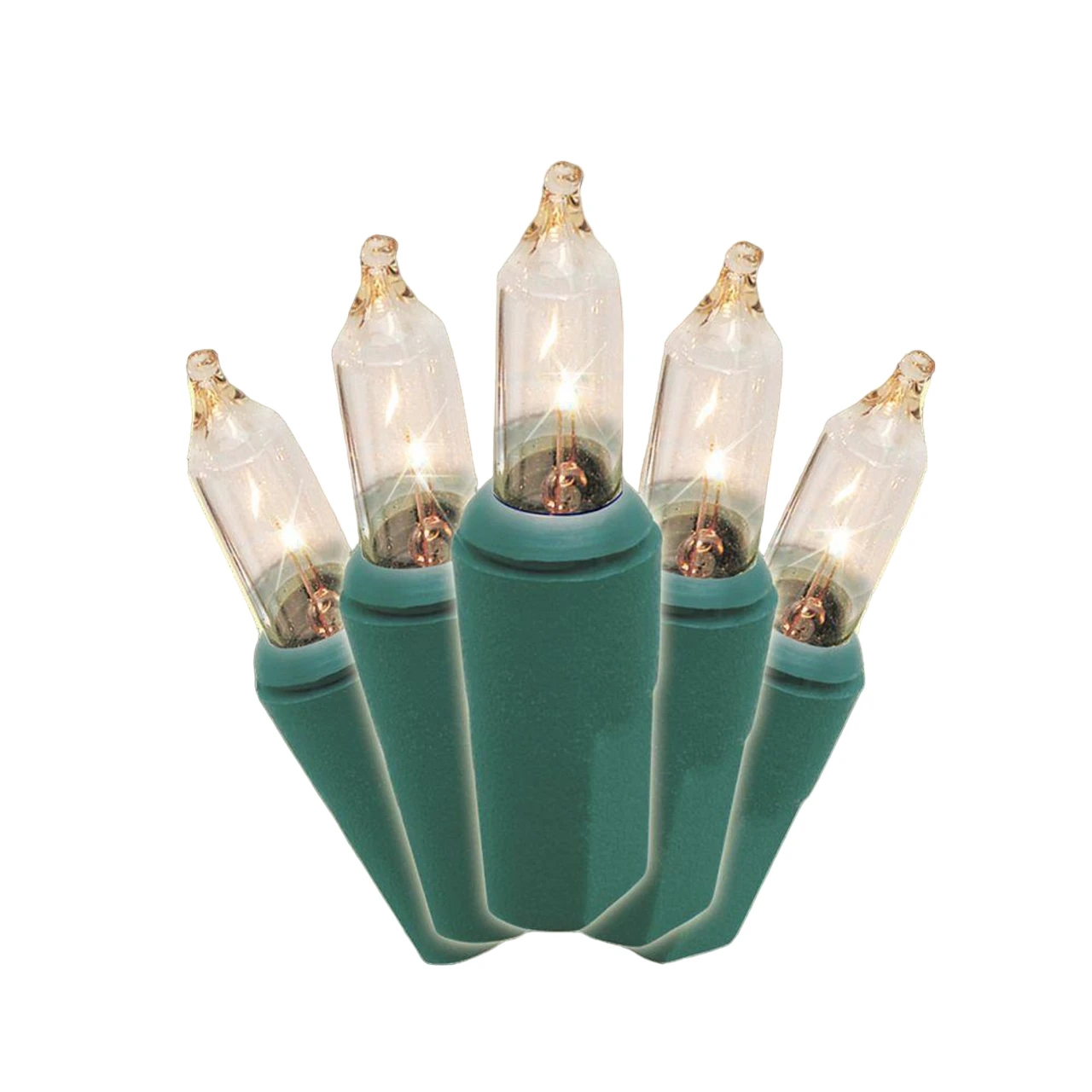 Pack Of 2 Clear Mini Christmas Light Set , 21ft Green Wire 3 Pack Of 2 Clear Mini Christmas Light Set , 21ft Green Wire