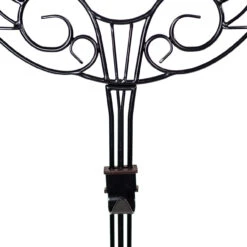 24" Antler Black Decorative Adjustable Wreath Hanger -Beauty Wreaths Shop dvlc v 10909 blk 005 67224.1667604796