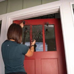 3.5" X 24" Cedar Brown Ivy Adjustable Christmas Wreath Hanger -Beauty Wreaths Shop dvlc v 10958 005 42873.1667556992