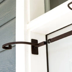 7.5" X 43" Hickory Brown Slim Single Door Garland Christmas Hanger -Beauty Wreaths Shop dvlc v 20529 rs 006 81518.1667556997