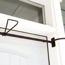 7.5" X 43" Hickory Brown Slim Single Door Garland Christmas Hanger -Beauty Wreaths Shop dvlc v 20529 rs 007 05833.1667556997