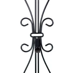 19.5" Black Decorative Adjustable Wreath Hanger -Beauty Wreaths Shop dvlc v 20537 blk 006 47908.1667604810