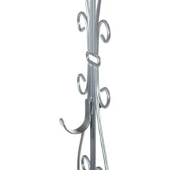 19.5" Silver Decorative Adjustable Wreath Hanger -Beauty Wreaths Shop dvlc v 20537 slv 007 38429.1667604817