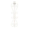 19.5" White Unique Adjustable Christmas Wreath Hanger -Beauty Wreaths Shop dvlc v 20537 wht 001 71311.1667557001