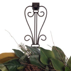 19.5" Brown Unique Adjustable Christmas Wreath Hanger -Beauty Wreaths Shop dvlc v 20537 003 31872.1667557003