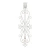 19.5" White Decorative Adjustable Wreath Hanger -Beauty Wreaths Shop dvlc v 20569 wht 001 32069.1667604819