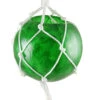 20-Count Green Ball With Rope Outdoor Christmas Light Set, 3.75ft White Wire