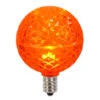 Club Pack Of 25 LED G50 Orange Replacement Christmas Light Bulbs - E12 Base -Beauty Wreaths Shop fpkolpnkcmphlx3aerl7ohng3suygbed 54939.1667662729
