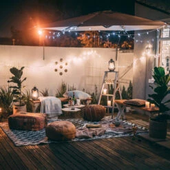 200 Count Pure White LED Solar Power Mini Christmas Light Set With Green Wire -Beauty Wreaths Shop ha9451620and2014 40919.1676570451