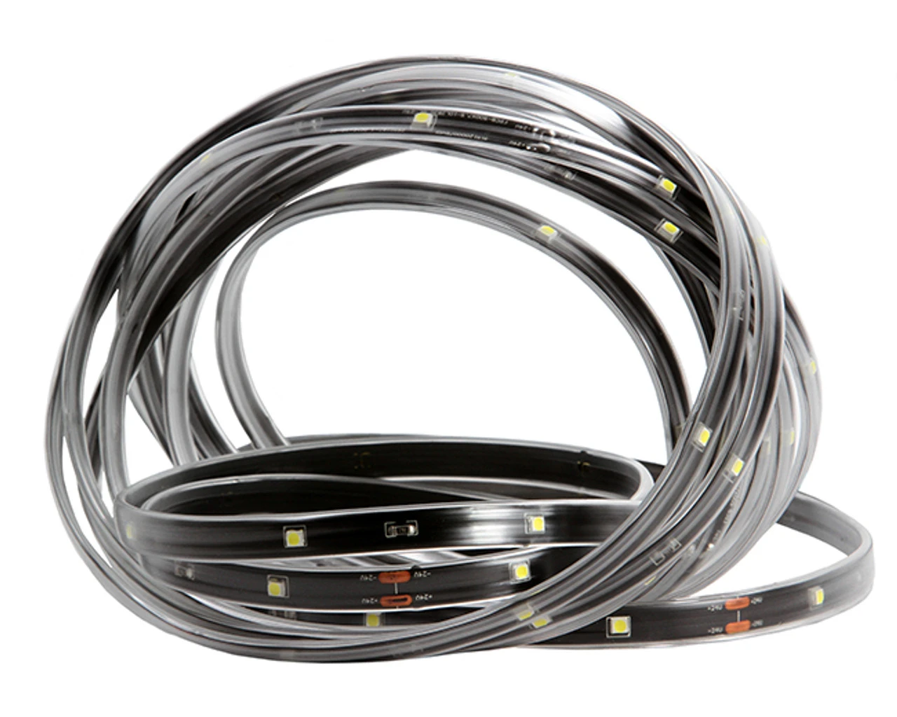 18' Cobalt Blue LED Outdoor Christmas Linear Tape Lighting - Black Finish 3 18' Cobalt Blue LED Outdoor Christmas Linear Tape Lighting - Black Finish