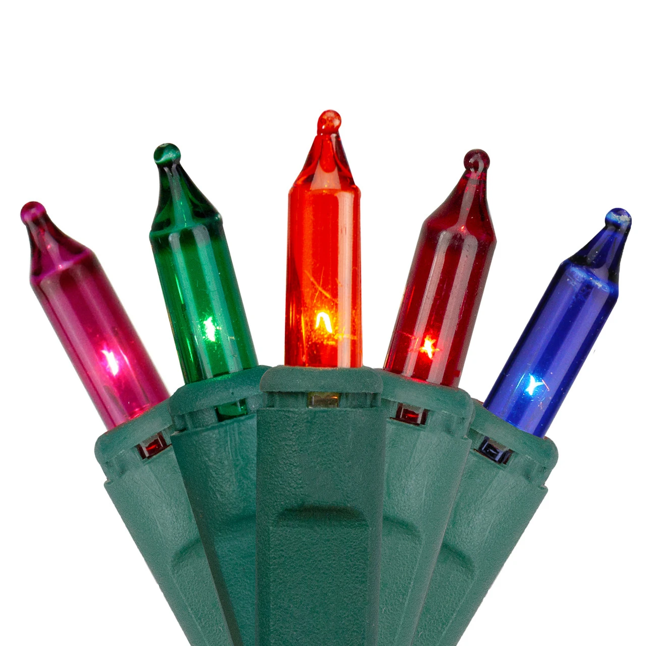 300-Count Multi-Color Mini Christmas Light Garland Set, 9ft Green Wire 5 300-Count Multi-Color Mini Christmas Light Garland Set, 9ft Green Wire - Image 3