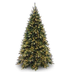 7.5 Ft. Tiffany Fir Medium Tree With Clear Lights