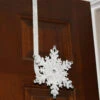 17" Sparkling White Glittering Jeweled Snowflake Over-the-Door Christmas Wreath Hanger -Beauty Wreaths Shop imivtagrtmbatfhdxroswbfkuistqppd 12355.1667663582