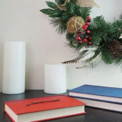 Mixed Pine Berry And Burlap Poinsettia Artificial Christmas Wreath - 24-Inch, Unlit -Beauty Wreaths Shop ixkww41fuykz63lmcksqk3zxguuyhksz 74092.1667580566