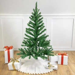 4' Medium Mixed Green Pine Artificial Christmas Tree - Unlit
