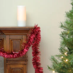 50' Traditional Shiny Red 6 Ply Christmas Foil Tinsel Garland - Unlit -Beauty Wreaths Shop kqgcjvofd3yw7jyvxhoe2lcokluyupqt 28365.1667575655